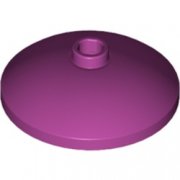 LEGO Parabolic Reflector Ø24x6,4 Magenta B0701-4210865