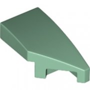 LEGO Right Plate 1x2 W. Bow 45 Deg. Cut Sandgrön B2062-6221729