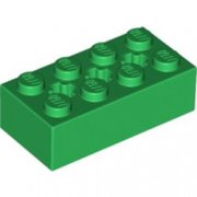 LEGO Technic Brick 2x4 Grön 6244915-T0902