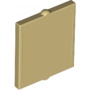 LEGO Glas 1x2x2 Beige R0623-6256080