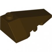 LEGO Right Roof Tile 2x4 W. Angle Mörkbrun B2429-6258944