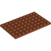 LEGO Plate 6x10 Mörkorange B2363-6263971