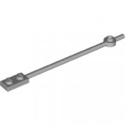LEGO Plate 1x2 W. Shaft 12M Ljusgrå R1634-6277023
