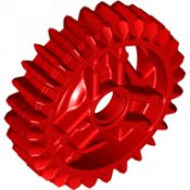 LEGO Technic Angled Gear Z28 F. DIFF. 3M,NO. 1 röd 6285646-T215