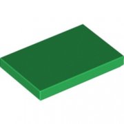 LEGO Flat Tile 2x3 Grön B3599-6288100