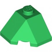 LEGO Roof Tile 2x2x1 45° Bottom 45° Grön B4145-6297286