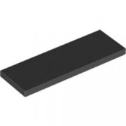 LEGO Flat Tile 2x6 Svart B3539-6318582