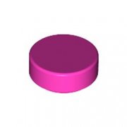 LEGO Flat Tile Round 1x1 Cerise B4180-6322821
