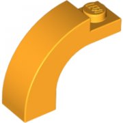 LEGO Brick 1x3x2 W. Inside And Outside Bow Ljusorange B2295-6335569
