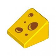 LEGO Roof Tile 1x1x2/3 Abs Ost Gul R0106-6338182