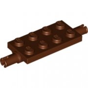 LEGO Technic Wheel Suspension 2x4 W. Snap Rödbrun T1218-6351292
