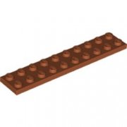 LEGO Plate 2x10 Mörkorange B2356-6351327