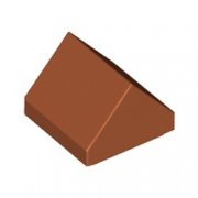 LEGO Roof Tile 1x1 45° Without Knobs Mörkorange B3539-6374150