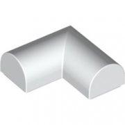 LEGO Plate 2x2x2/3 Outside Bow Vit B3372-6378417