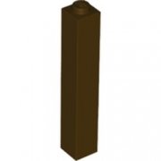LEGO Brick 1x1x5 Mörkbrun B2386-6381675