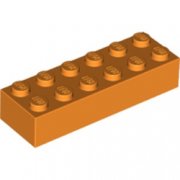 LEGO Brick 2x6 Orange 6382506-B9163