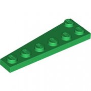 LEGO Right Plate 2x6 9 Deg. Grön B2994-6385261