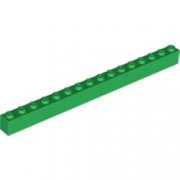 LEGO Brick 1x16 Grön B2354-6390362