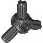 LEGO Technic 3-Branch Cross Axle W. Cross Hole Svart T1189-6390386