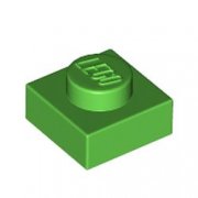 LEGO Plate 1x1 Klargrön B2972-6401817