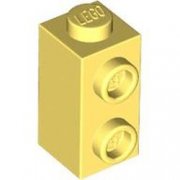 LEGO Brick 1x1x 2/3 W. Vertical Knobs Ljusgul B0797-6430416