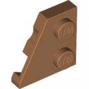 LEGO Left Plate 2x2 27 Deg. Medium Nougat B4117-6433733