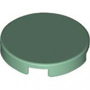 LEGO Round Flat Tile 2x2 Sandgrön B0668-6468072