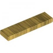 LEGO Flat Tile 1x4 Guld B2397-6478933