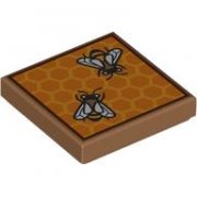 LEGO Bikupa/Ram Flat Tile 2x2 Medium Nougat 6481599-R1487
