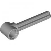 LEGO Technic Beam 1 Module W. Cross Axle 3M Ljusgrå T1098-6484902