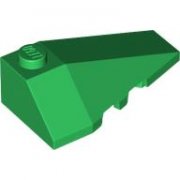 LEGO Right Roof Tile 2x4 W. Angle Grön B4144-6493345