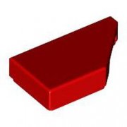 LEGO Tile 1x2 Deg. 45 Cut Right Röd B1579-6510141
