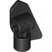 LEGO Technic Left Base Plate 2x3 W. Cross Hole Svart 6510991-T0966