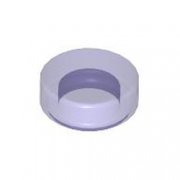 LEGO Flat Tile 1x1 Round  Transparent Lila B0739-6514201