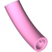 LEGO Design Element 45 Deg. W. Crosshole No.1 Rosa T9008-6535768