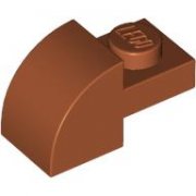 LEGO Brick 1x2x1 Bow W. Cutout Mörkorange B3218-6536264