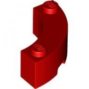 LEGO Brick 3x3x1 1/4 Circle Röd B4073-6540808