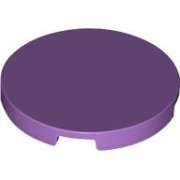 LEGO Tile 3x3 Circle Medium Lavender B0860-6543486