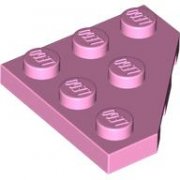 LEGO Corner Plate 3x3 Rosa B3874-6543492