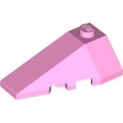 LEGO Left Roof Tile 2x4 W. Angle Rosa B0911-6543498
