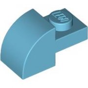 LEGO Brick 1x2x1 Bow W. Cutout Medium Azur B3060-6544437