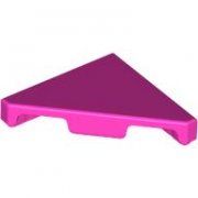 LEGO Tile 2x2 W. Deg. 45 Cut Cerise B3189-6561162
