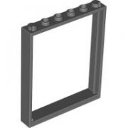 LEGO Frame 1x6x6 Mörkgrå R1662-6563948
