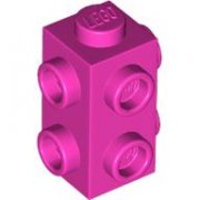 LEGO Brick 1x1x1 2/3 W. 6 Knobs Cerise B4167-6574782