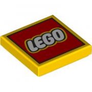 LEGO Flat Tile 2x2 Lego No.801 Gul R1083-6579957