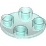 LEGO Slide Shoe 2x2 Transparent Ljusblå 6581775-B3069