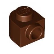 LEGO Plate 1x1x2/3 W. 1 Knob Rounded Rödbrun B3359-6585083