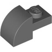 LEGO Brick 1x2x1 Bow W. Cutout Mörkgrå B4210-6586909