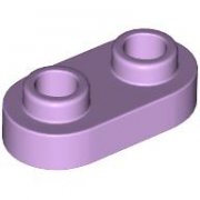 LEGO Technic Plate 1x2 Rounded No.1 Lavender T1240-6587779