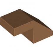 LEGO Roof Tile 1x2 45° W.Out Knobs Medium Nougat B3308-6590760